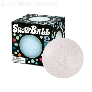 Cross-border New Snow Ball Crunch Snowball Pinch <b>Music</b> Decompression Toy - Product Image 3