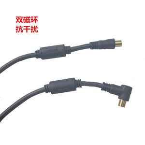 Cable AV de Señal de TV de Circuito Cerrado con Conector DVI Macho a Macho, Cable RF Industrial HD de 10M con Cubierta de PVC, Marca Tongshuo Original, Longitud de 1.8M - Product Image 2