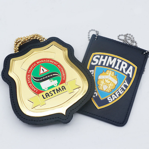 セキュリティユニフォームバッジガードロゴバッジ財布メーカーカスタム格安メタルブランク彫刻 - Product Image 4