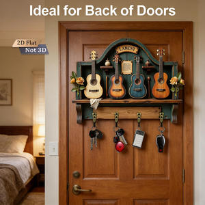 Cuadros Decorativos <span class=keywords><strong>de</strong></span> <span class=keywords><strong>Madera</strong></span> Personalizables <span class=keywords><strong>para</strong></span> Colgar en <span class=keywords><strong>la</strong></span> <span class=keywords><strong>Pared</strong></span>, Murales Multifuncionales <span class=keywords><strong>para</strong></span> <span class=keywords><strong>la</strong></span> Entrada, el Dormitorio y <span class=keywords><strong>la</strong></span> Decoración del Hogar - Product Image 4