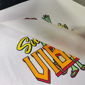 T-shirts personnalisés à motifs de dessins animés pour impression cinématographique, en PET écologique, imperméables, durables, lavables, avec design de <span class=keywords><strong>transfert</strong></span> thermique - Product Image 4