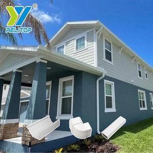 Chất lượng cao 5.2 inch k-phong cách PVC giá nước mưa máng xối nhựa cho lợp downspout Bracket - Product Image 6