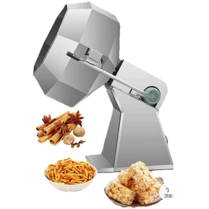 Nouvelle <span class=keywords><strong>machine</strong></span> <span class=keywords><strong>à</strong></span> bonbons multifonctionnelle automatique électrique écologique en acier inoxydable 304 grande capacité 50-400 kg/h pour assaisonnement de snacks - Product Image 2