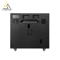 Potente Sistema de Subwoofer Doble de 12 Pulgadas, 5000W, Diseño de Alto SPL, Color Negro, Cobertura Exterior de 100 Metros para Fiestas y Escenarios