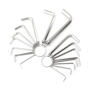 Jeu de clés hexagonales combinées métriques <span class=keywords><strong>10</strong></span> en 1, clé Allen, 1,5 mm-<span class=keywords><strong>10</strong></span> mm, outil de mécanicien - Product Image 1
