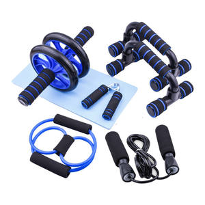 Snbo 5 Set Tipo Gimnasio portátil Rueda abdominal Equipo deportivo para hombres Rueda <span class=keywords><strong>de</strong></span> rodillo <span class=keywords><strong>de</strong></span> fitness para el hogar Estante <span class=keywords><strong>de</strong></span> realce - Product Image 1