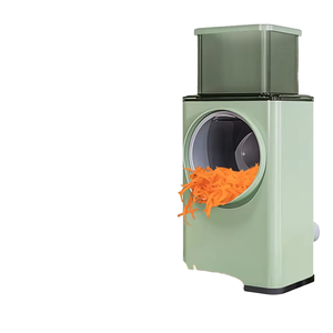 Machine à couper les légumes électrique automatique 6 en 1, trancheuse à légumes, hachoir, coupe-pommes de terre, moulin à légumes, tire-salade professionnel - Product Image 2