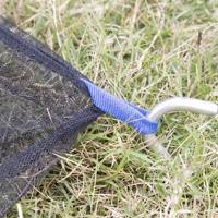 Moustiquaire de lit pliable double/simple 100 % polyester, portable, en maille polyester, pour camping, voyage, maison, à suspendre