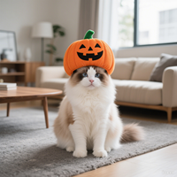 Sombrero de Halloween para Gatos y Perros, Accesorio de Disfraz para Mascotas para Sesiones de Fotos de Halloween