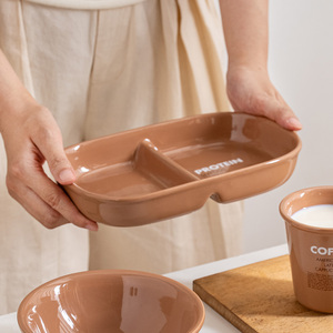Piatto Rettangolare per Pasti Sani con Scomparti per Colazione, Frutta e Dessert - Product Image 5