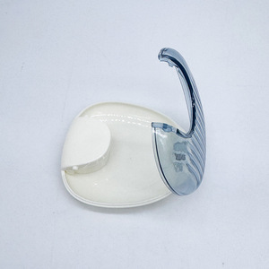 Press-<b>down</b> shell-shaped denture case retainer case supports cross-border e-commerce. Shell-shaped denture case, denture case, - Product Image 1