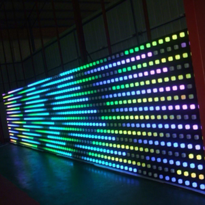 Schermo a Tenda <span class=keywords><strong>LED</strong></span> Digitale per Interni, Controllo DMX, Pannello Luminoso a Matrice di Pixel per Decorazione di Soffitti in Bar e Feste - Product Image 1