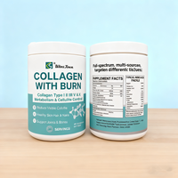 Collagène hydrolysé en peptides multiples, poudre de collagène pour brûler les graisses, booster du métabolisme, santé de la peau et soutien des articulations