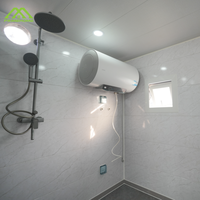 Meilleures ventes : Conteneur écologique intégré, salle de bain et douche modernes haut de gamme, maison capsule Apple personnalisée, bâtiment de bureaux mobile
