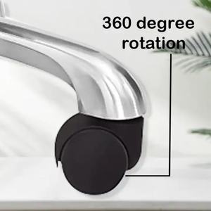 Chaise de salon Essing en acier inoxydable, tabouret de selle, tabouret de salon hydraulique réglable à roulettes, vente chaude - Product Image 6