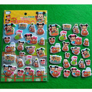 Custom <strong>Mickey</strong> <strong>Mouse</strong> EVA <strong>Stickers</strong> Sheet for Kids OEM Cute Design Cartoon 3d Puffy Phone <strong>Sticker</strong> - Product Image 4