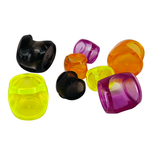 Máscara de Calavera de Pez para Atado de Moscas, Cabeza de Pez Artificial de Plástico Transparente de Colores para Señuelos de Pesca (B06) - Product Image 4