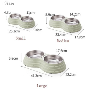 Dayanıklı çevre dostu hayvan mama kabı besleyici anti-devrilme yuvarlak melanin hayvan mama kabı Gamelle dökün Chien Hundenapf melamin <span class=keywords><strong>Pet</strong></span> köpek kase - Product Image 5