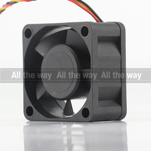 Ventilador de Refrigeración de 12V 1.6W con Rodamiento 40X40X20MM OEM ODM, Alto Flujo de Aire 10.8CFM, Bajo Ruido 31dBA, 3 Cables <span class=keywords><strong>KDE1204PKVX</strong></span>(MS) - Product Image 3