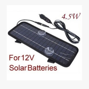 Yoshimitsu Solar Car Charger 4.5W 5W Pwm <b>Battery</b> Converter <b>12V</b> to 5V - Product Image 5