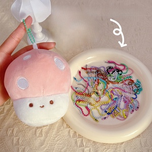En gros, adorable peluche champignon, <span class=keywords><strong>mini</strong></span> prix pour machine à griffes, jeu de lancer d'anneaux, cadeau de mariage, OEM - Product Image 4
