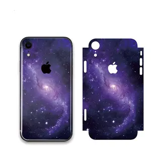 Shenzhen Supplier Custom Oil Proof Waterproof Protective Removable Durable Mobile Back Skin Sticker For iPhone