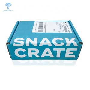 Custom Color Printing Luxury Navy Blue Corrugated Christmas Gift Cookie <b>Box</b> - Product Image 2