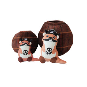 Hoge Kwaliteit Groothandel Piratencollectie Schatportemonnee Borst Interactief Veilig Kauwspeelgoed Voor Honden Schip Verstoppertje Gemaakt Van Pluche - Product Image 3