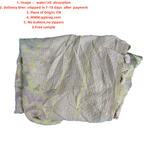 Chiffon d'essuyage industriel en coton 100% super absorbant, couleur blanche, forme rectangulaire, usage hôtelier - Product Image 4