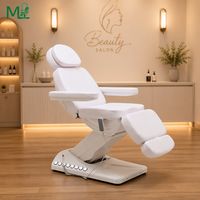 Table de massage électrique moderne à 3 moteurs, lit de soin du visage avec éponge haute densité pour salon de beauté, hôtel, spa médical, clinique