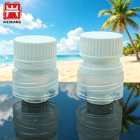Innovatieve 30mm 38mm plastic poederdoseerkap voor drankenfles, vitamine-dispenserende shakerdop met verzegelingsring
