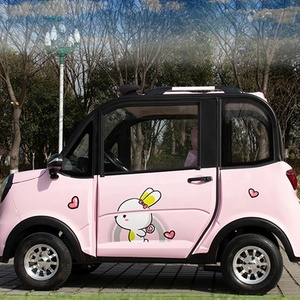 Vehículo eléctrico de cuatro ruedas de baja velocidad de alta calidad, nuevo coche eléctrico Suv 4X4, coche eléctrico para ancianos, <span class=keywords><strong>furgoneta</strong></span> eléctrica de pasajeros - Product Image 3