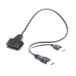 Cable de datos USB 2.0 a SATA, adaptador de 7 y 15 pines para unidad de estado sólido - Product Image 4