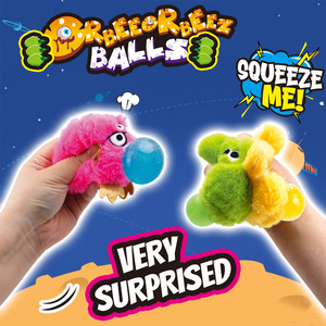 Kids Sensory Fidget Toy Anti-Stress <b>Ball</b> for 5+ Years Old Fashionable TPR Plush <b>Squeeze</b> Toy for Autism Relief - Product Image 2