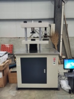 Prueba de fuerza flexural y de compresión de cemento, material de laboratorio universitario, prueba de fuerza de compresión, ingeniería Civil, 300kN