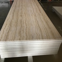 1 mètre de large 100% étanche Carrera marbre PVC panneau mural pour mur humide salle de bain douche panneau mural revêtement panneau carrelage