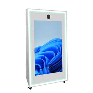 Customized <strong>Magic</strong> Mirror <strong>Studio</strong> with Wheel Flying <strong>Box</strong> <strong>Photo</strong> Booth Compatible with Camera Printer and DSLR Camera Software - Product Image 3