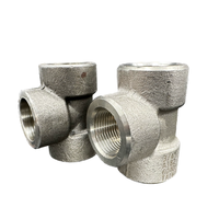 2000/3000/6000 PSI Acier Inoxydable Forgé / Alliage de Carbone / Super Duplax Raccords Coudes, Tés, Croix, Manchons, Bouchons, Raccords Filetés et à Souder