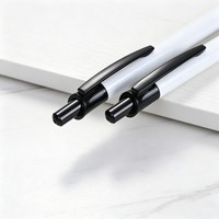 Stylos à bille métalliques de qualité à clic, 1,0 mm, vente en gros, stylos gel cadeaux avec logo personnalisé, adaptés à l'étude quotidienne et au travail de bureau