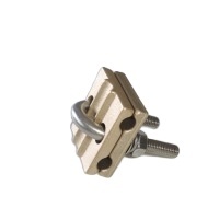 Connecteur de câble électrique de type U à bon prix, clip en laiton pour câble métallique, pince à tige en U