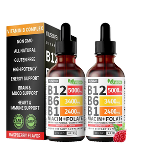 टैक विस्फोट रास्पबेरी तरल विटामिन बी 12 ड्रॉप वयस्क 60 मिलीलीटर का उपयोग प्रतिरक्षा संयंत्र विटामिन कॉर्डिन को बेहतर बनाता है - Product Image 1