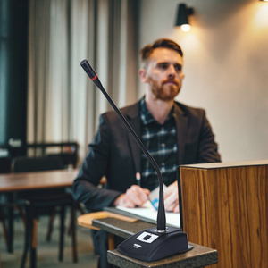 3V/48V Máy <span class=keywords><strong>t</strong></span>ính để bàn cổ ngỗng có dây XLR Microphone với vậ<span class=keywords><strong>t</strong></span> liệu nhựa giá rẻ hơn cho bài phá<span class=keywords><strong>t</strong></span> biểu Microphone - Product Image 6