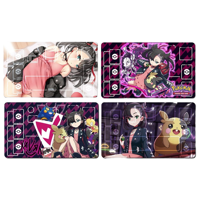 Custom Mouse Pad Logo 24" X 14" TCG Playmat Trading Card Game Mat OEM Sublimation Printing Non-slip Rubber Base Wholesale