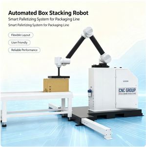Robot Colaborativo Compacto para Paletización, Paletizador Automático de Cajas para Manejo de Palets en Fábricas Pequeñas y Medianas - Product Image 1