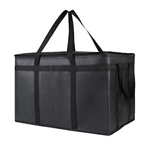 Sac <span class=keywords><strong>isotherme</strong></span> <span class=keywords><strong>pour</strong></span> la livraison de nourriture, non tissé, <span class=keywords><strong>pour</strong></span> les <span class=keywords><strong>repas</strong></span> chauds/froids, la restauration, les pizzas, les produits d'épicerie et les aliments de fête, <span class=keywords><strong>pour</strong></span> les pique-niques et les <span class=keywords><strong>repas</strong></span> - Product Image 1