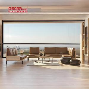 Mosquitera insonorizada de acero inoxidable, cortina colgante, diseño moderno, balcón, ventanas, puertas, hogar, oficina, ventana elevadora - Product Image 1