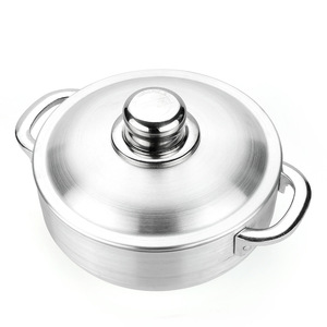 Venta al por mayor de aluminio lijado cazuela establece ollas de cocina antiadherentes resistente al calor utensilios de cocina para cocinar - Product Image 3