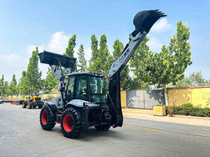 KOSTENLOSER VERSAND Optionaler EPA Engine Mini-Bagger lader Radlader zum Verkauf 4x4 Bagger lader - Product Image 5