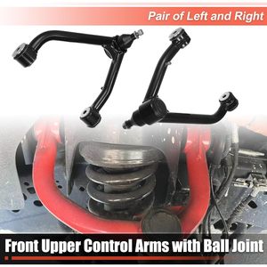 Vypart Nouveaux bras de suspension avant supérieurs 2-4 pouces en acier noir et polyuréthane pour Chevy Silverado 1500 Yukon GMC Sierra 1500 Garantie 12 mois - Product Image 5
