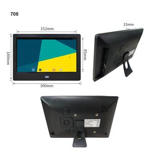 Marco de Fotos Digital Portátil de 7 Pulgadas, Muestra Tu Vida Colorida, <span class=keywords><strong>para</strong></span> Mesita de Noche y Regalo - Product Image 5